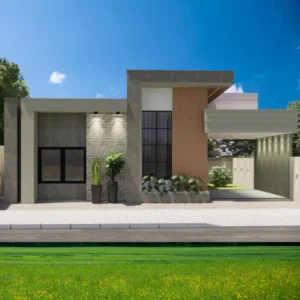 PLANTA DE CASA DOIS QUARTOS