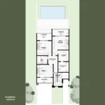Planta Pronta | Sobrado 3 Quartos  | GM-006 - Imagem 3