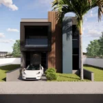 Planta Pronta de sobrado 3 quartos