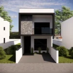 Planta sobrado 5x25 Fachada 3