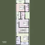 Planta Pronta de Sobrado 3 Quartos Suítes | GM-011 - Imagem 5