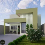 Planta de Casa com 2 Quartos Sendo 1 Suite | RG-004 - Imagem 4