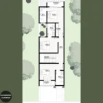 Planta de Sobrado 3 Suítes e Garagem | GM-020 - Imagem 5