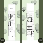 Planta de Sobrado 3 Suítes e Garagem | GM-020 - Imagem 3