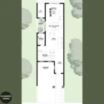 Planta de Sobrado Moderno com Quintal | GM-021 - Imagem 7