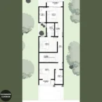 Planta de Sobrado Moderno com Quintal | GM-021 - Imagem 6