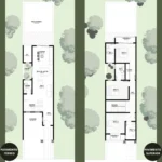 Planta de Sobrado Moderno com Quintal | GM-021 - Imagem 5