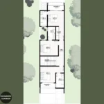 Planta de Sobrado com Varanda | GM-018 - Imagem 5