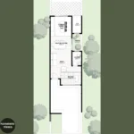 Planta de Sobrado para Terreno 5x25m | GM-013 - Imagem 6
