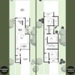 Planta de Sobrado para Terreno Estreito | GM-014 - Imagem 6