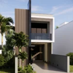 Planta de Sobrado para Terreno Estreito | GM-014 - Imagem 4