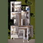 Planta de Sobrado Moderno com 4 Quartos | GM-024 - Imagem 3