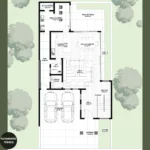 Planta de Sobrado com 4 Quartos | GM-023 - Imagem 3