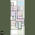 Planta Pronta de Sobrado 4 Quartos