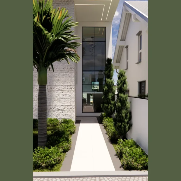 Planta Pronta de Sobrado com Área Gourmet