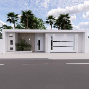 Projeto de Fachada de Muro